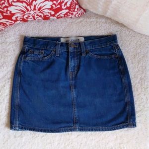 GAP Jeans Mini Skirt